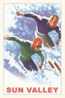 Vintage Journal Skiers in Powder, Sun Valley By Found Image Press (Producer) Cover Image
