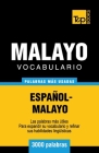 Vocabulario español-malayo - 3000 palabras más usadas Cover Image
