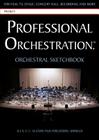 Professional Orchestration 16-Stave Unruled Orchestral Sketchbook By Peter Lawrence Alexander (Other) Cover Image