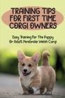 Training Tips For First Time Corgi Owners: Easy Training For The Puppy Or Adult Pembroke Welsh Corgi: How To Handle Your Pembroke Welsh Corgi Puppy By Truman Vail Cover Image