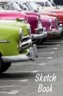 Sketch Book: Classic cars; 100 sheets/200 pages; 6