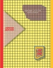 Graph Paper Notebook 8.5 x 11 IN, 21.59 x 27.94 cm [150 page]: 1 cm squares 2pt [metric] perfect binding, non-perforated, Double-sided Composition Gra By Dy Cover Image