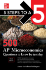 5 Steps to a 5: 500 AP Microeconomics Questions to Know by Test Day, Third Edition Cover Image