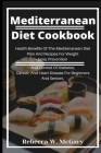 Mediterranean Diet Cookbook By Rebecca W. McGary Cover Image