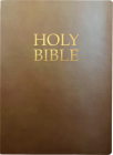 Kjver Holy Bible, Large Print, Coffee Ultrasoft: (King James Version Easy Read, Red Letter, Brown) Cover Image