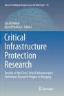 Critical Infrastructure Protection Research: Results of the First Critical Infrastructure Protection Research Project in Hungary (Topics in Intelligent Engineering and Informatics #12) Cover Image