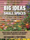 Big Ideas for Small Spaces: Creative Ideas and 30 Projects for Balconies, Roof Gardens, Windowsills and Terraces By Kay Maguire, Tony Woods Cover Image