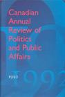 Canadian Annual Review of Politics and Public Affairs: 1992 Cover Image