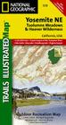 Yosemite Ne: Tuolumne Meadows and Hoover Wilderness Map (National Geographic Trails Illustrated Map #308) By National Geographic Maps - Trails Illust Cover Image