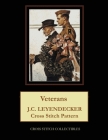 Veterans: J.C. Leyendecker Cross Stitch Pattern By Kathleen George, Cross Stitch Collectibles Cover Image