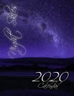 Night Skies 2020 Calendar: 14-Month Desk Calendar Showing the Beauty of the World's Night Skies Cover Image