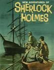 New Adventures of Sherlock Holmes: (Dell Comic Reprint) By Arthur Conan Doyle (Created by), Frank Giacoia (Illustrator) Cover Image