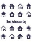 Home Maintenance Log: Repairs And Maintenance Record log Book sheet for Home, Office, building cover 10 Cover Image