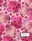 Notes: A Beautiful Flower Cover College Ruled Notebook for Class, School, College or the Office, (8.5x11) Cover Image