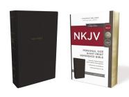 NKJV, Reference Bible, Personal Size Giant Print, Imitation Leather, Black, Red Letter Edition, Comfort Print By Thomas Nelson Cover Image