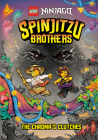 Spinjitzu Brothers #4: The Chroma's Clutches (LEGO Ninjago) (A Stepping Stone Book(TM)) Cover Image