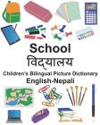 English-Nepali School Children's Bilingual Picture Dictionary Cover Image