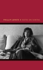 Notes on Sontag (Writers on Writers #2) By Phillip Lopate Cover Image
