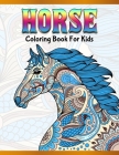 Horse Coloring Book for Kids: Cute Animals: Relaxing Colouring Book - Coloring Activity Book - Discover This Collection Of Horse Coloring Pages By A. Design Creation Cover Image