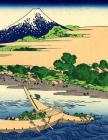 Japanese Writing Practice Book: Hokusai - Shore of Tago Bay Cover - Premium Kanji practice notebook - Genkouyoushi Paper - 110 pages By Japanese Notebooks Cover Image