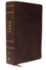 NKJV Study Bible, Premium Calfskin Leather, Brown, Full-Color, Red Letter Edition, Comfort Print: The Complete Resource for Studying God's Word By Thomas Nelson Cover Image