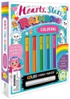 Hearts, Stars, Rainbows Coloring Set: with Color-Changing Markers By IglooBooks, Pamela Barbieri (Illustrator) Cover Image