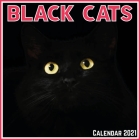 Black Cats Calendar 2021: Official Black Cats Calendar 2021, 12 Months By Classic Part Studio Cover Image