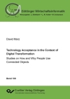 Technology Acceptance in the Context of Digital Transformation By David Marz Cover Image