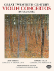 Great Twentieth-Century Violin Concertos in Full Score Cover Image