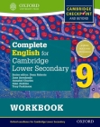 Complete English for Cambridge Secondary 1 Student Workbook 9: For Cambridge Checkpoint and Beyond (Cie Igcse Complete) By Dean Roberts (Editor), Tony Parkinson, Alan Jenkins Cover Image