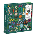 Butterfly Botanica 500 Piece Puzzle with Shaped Pieces Cover Image