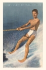 Vintage Journal Barefoot Water Skier, Cypress Gardens, Florida By Found Image Press (Producer) Cover Image