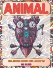 Coloring Book for Adults No Bleed - Animal By Jaylee Hopper Cover Image