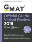GMAT Official Guide Verbal Review 2019: Book + Online Cover Image