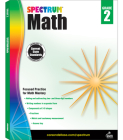 Spectrum Math Workbook, Grade 2: Volume 3 Cover Image