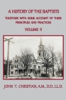 A History of the Baptists of the United States, Volume II: From the First Settlement of the Country to the Year 1845 (Baptist History #2) Cover Image