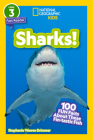 National Geographic Readers: Sharks!: 100 Fun Facts About These Fin-Tastic Fish By Stephanie Warren Drimmer Cover Image