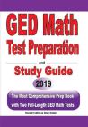 GED Math Test Preparation and Study Guide: The Most Comprehensive Prep Book with Two Full-Length GED Math Tests By Reza Nazari, Michael Smith Cover Image