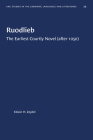 Ruodlieb: The Earliest Courtly Novel (after 1050) (University of North Carolina Studies in Germanic Languages a #23) Cover Image