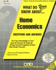 HOME ECONOMICS: Passbooks Study Guide (Test Your Knowledge Series (Q)) By National Learning Corporation Cover Image
