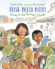 Fresh-Picked Poetry: A Day at the Farmers' Market By Michelle Schaub, Amy Huntington (Illustrator) Cover Image