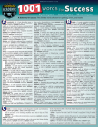 1001 Words for Success - Synonyms, Antonyms & Homonyms: A Quickstudy Laminated Reference Guide By Erin Brenner Cover Image