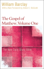 The Gospel of Matthew, Volume 1 (New Daily Study Bible) By William Barclay Cover Image