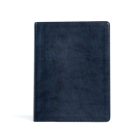CSB Verse-by-Verse Reference Bible, Navy LeatherTouch By CSB Bibles by Holman Cover Image