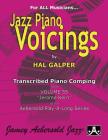 Jazz Piano Voicings: Transcribed Piano Comping from Volume 55 Jerome Kern of the Aebersold Play-A-Long Series Cover Image