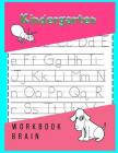 Kindergarten Workbook Brain: Preschool Workbook - Ages 3 to 5, Colors, Alphabet, Pre-Writing, Pre-Reading, and Phonics, Easy Reader Books (School Z Cover Image