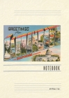 Vintage Lined Notebook Greetings from Sacramento, California Cover Image