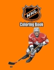 NHL Coloring Book By Jean Loreat Cover Image