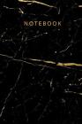 Notebook: Beautiful black marble ★ Personal notes ★ Daily diary ★ Office supplies 6 x 9 - Regular size noteboo By Paper Juice Cover Image