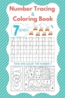 Number Tracing and Coloring Book: Trace Numbers Practice Workbook for Preschoolers and Kindergarten Cover Image